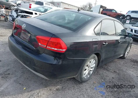 2013 Volkswagen Passat S from USA, damaged, VIN 1VWAH7A34DC094609